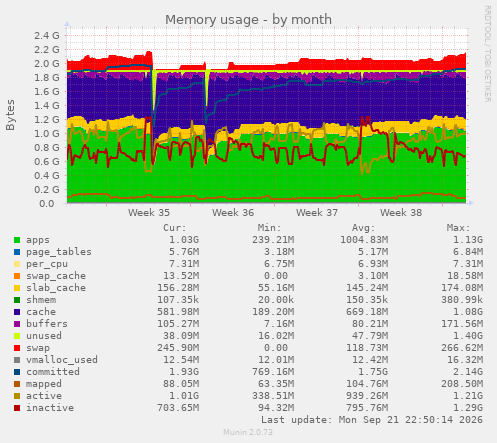 Memory usage