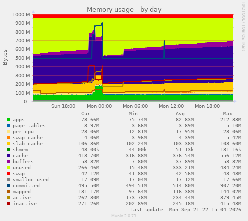Memory usage